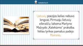 Judita Vaičiūnaitė – Istorinė tema eilėraščiuose  Mokslinčiuslt  Tavo mokytojas telefone [upl. by Argus]