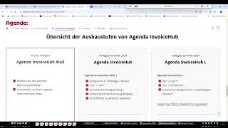 Einrichtung und Arbeit mit dem Agenda InvoiceHub [upl. by Ymaral138]