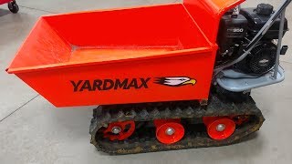 YARDMAX YD8103 Track Barrow Review [upl. by Laurentia494]