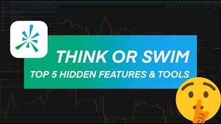 Top 5 HIDDEN Features amp Tools in Thinkorswim [upl. by Ardell]