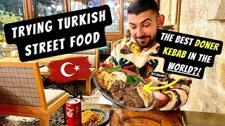 Trying Local Turkish STREET FOOD for the First Time  Fethiye Food Vlog 2023 [upl. by Brenza446]