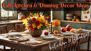 Fall kitchen Decor Ideas That Transforms Your Kitchen amp Dining Roomquot [upl. by Tammara]