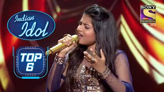 Kehna Hi Kya Track पर Arunita ने लगाए मधुर सुर  Indian Idol  Top 6 [upl. by Aliemaj]