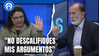 Agarrón entre Epigmenio y equipo de Ciro por informe sobre Ayotzinapa [upl. by Anauqahs]