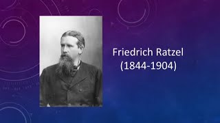 Friedrich Ratzel  Philosophy of Geography  Geography  Philosophy [upl. by Prudy169]