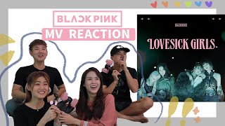 【MV reaction】BLACKPINK Lovesick Girls [upl. by Nnail]