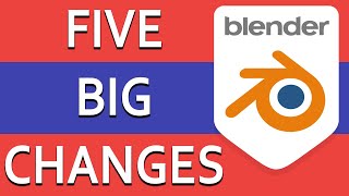 Five Big Changes Coming to Blender 41 [upl. by Akiemat536]