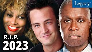 RIP 2023 Celebs Who Died  Year in Tribute [upl. by Athalee]