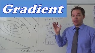 Geography mapwork gradient calculation [upl. by Name]