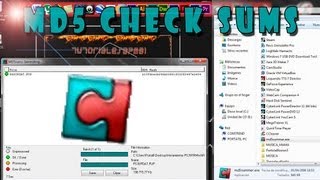 Comprobar la integridad de un archivo con MD5 [upl. by Rexfourd]