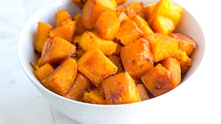 Easy Roasted Butternut Squash Recipe [upl. by Duwe]