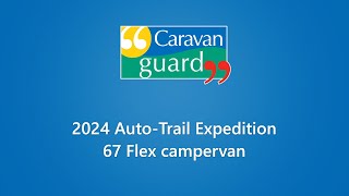 2024 AutoTrail Expedition 67 Flex campervan review [upl. by Reede]