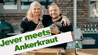 Ankerkraut meets Jever ⚓  Nackensteaks mit dem Jever BBQ Gewürz  Biermarinade [upl. by Atiluap]