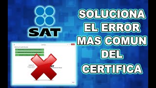 ✅ COMO REPARAR EL CERTIFICA DEL SAT VERSION 2024  Muy fácil [upl. by Notneiuq]