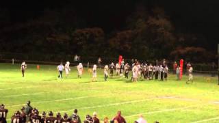 Leicester High Football VS Millbury 2015 [upl. by Calysta68]