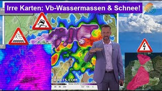 Wettersturz mit Herbst amp Wintereinbruch im Gebirge Vb mit viel Regen Vorhersage 0715092024 [upl. by Auhoj]