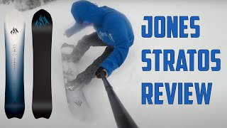 Jones Stratos 20202021 In Depth Snowboard Review [upl. by Anirod]