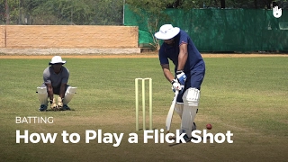 How to Play a Flick Shot  Cricket [upl. by Ecinaej]