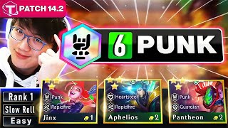 Why 6 Punk is the 1 Comp in TFT Right now [upl. by Anitsahs123]