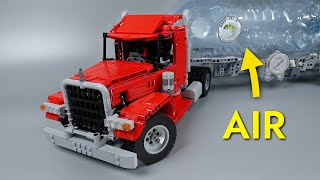 Building an AIR powered Lego Truck [upl. by Imogene]