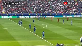 Switzerland vs Italy UEFA EURO 2024 Highlights Goals Svizzera Italia EURO 20241080p [upl. by Alison]