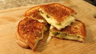 The Best Grilled Cheese Sandwich  Gruyere  Jalapeno [upl. by Rurik]