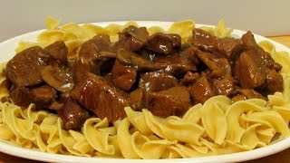 Beef and Noodles Recipe  How to Make Beef and Noodles [upl. by Enej274]