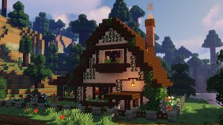 How To Build A Cottage In Minecraft READ THE COMMENTS  Cottage Tutorial  Cottagecore [upl. by Frech451]