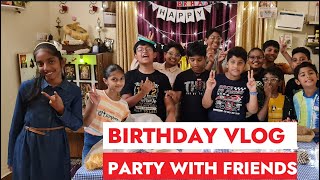 Party Like Its 10 How I Celebrated my 10th Birthday with Friends at Home and Gift unboxing Vlog [upl. by Immot718]