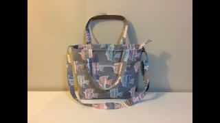 DIY TOTE BAG Part 22  SHOULDER BAG  DIY BAG BAG SEWING TUTORIAL  Coudre un sac  Bolsa [upl. by Westmoreland]