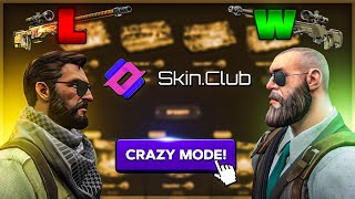 THE CRAZY MODE IS CRAZY SkinClub [upl. by Hplodnar]