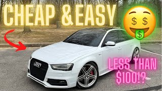 The Affordable Mods That You NEED For Your Audi  For B8B85 S4S5 A4A5 [upl. by Valerio]