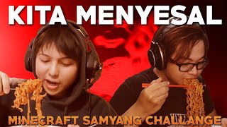 KITA MENYESAL MELAKUKAN INI  「MINECRAFT SAMYANG PARKOUR CHALLANGE」 [upl. by Ettenotna]