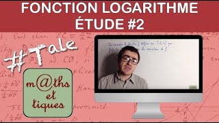 Etudier une fonction logarithme 23  Variations  Terminale [upl. by Sheri]