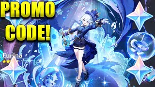 New Primogem Redeem Code For Furina  Genshin Impact [upl. by Ecile]