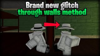 NEW METHOD TO GLITCH THROUGH WALLS IN PIGGY xbox and mobile should work [upl. by Airamzul]