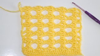 Tejido a Crochet Para Mantas De Bebes Muy Facil y UnicoHandmade Diy [upl. by Uoliram]