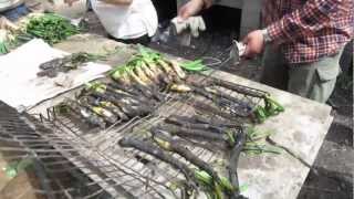 Preparación de Calçots [upl. by Jo-Anne]