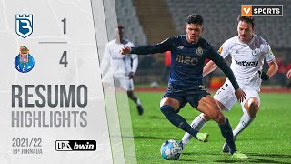 Highlights  Resumo Belenenses SAD 14 FC Porto Liga 2122 18 [upl. by Caassi]