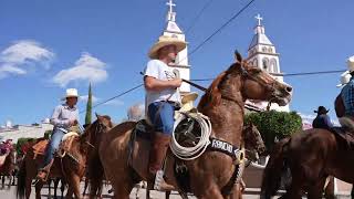 02  Cabalgata  Fiestas Patronales San Nicolás Michoacán 2023 [upl. by Eelan]