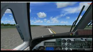 FS2004 PMDG EXPRESS Beechcraft 1900C and 1900D under FSX no fake [upl. by Reiko65]