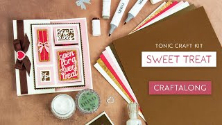 Tonic Craft Kit Sweet Treats Collection LIVE Craftalong [upl. by Capon323]