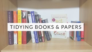 Tidying with KonMari Books amp Papers  Marie Kondo amp The LifeChanging Magic of Tidying Up [upl. by Iyre]