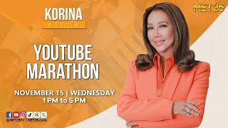 🔴 Korina Interviews Episodes 21  25 [upl. by Mariann700]