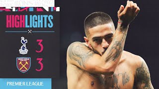 Tottenham Hotspur 33 West Ham  Lanzini Stunner Shocks Spurs 🚀  Premier League Highlights [upl. by Tailor]