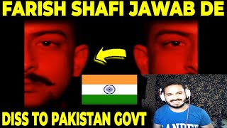 India 🇮🇳 Reaction On Faris Shafi JAWAB DE Diss to Pakistan Govt  GDX Reacts [upl. by Aicilyt890]