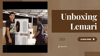 Unboxing dan Cara Merakit Lemari Pakaian Plastik Mudah amp Praktis [upl. by Dewhurst683]