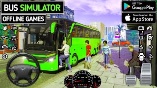 Bus Simulator  Bus Games 3D  Android Offline Games [upl. by Honey599]