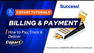 Copart Member Billing Payments and Invoices [upl. by Tibold]