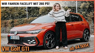 VW Golf GTI im Test 2025 Wir fahren das 265 PS starke Facelift ab 44505€ Fahrbericht  Review [upl. by Ahsaetan229]